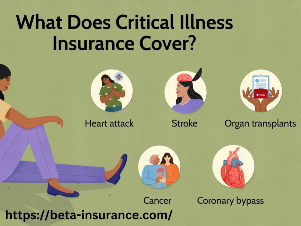 Critical illness coverage for cancer in health insurance